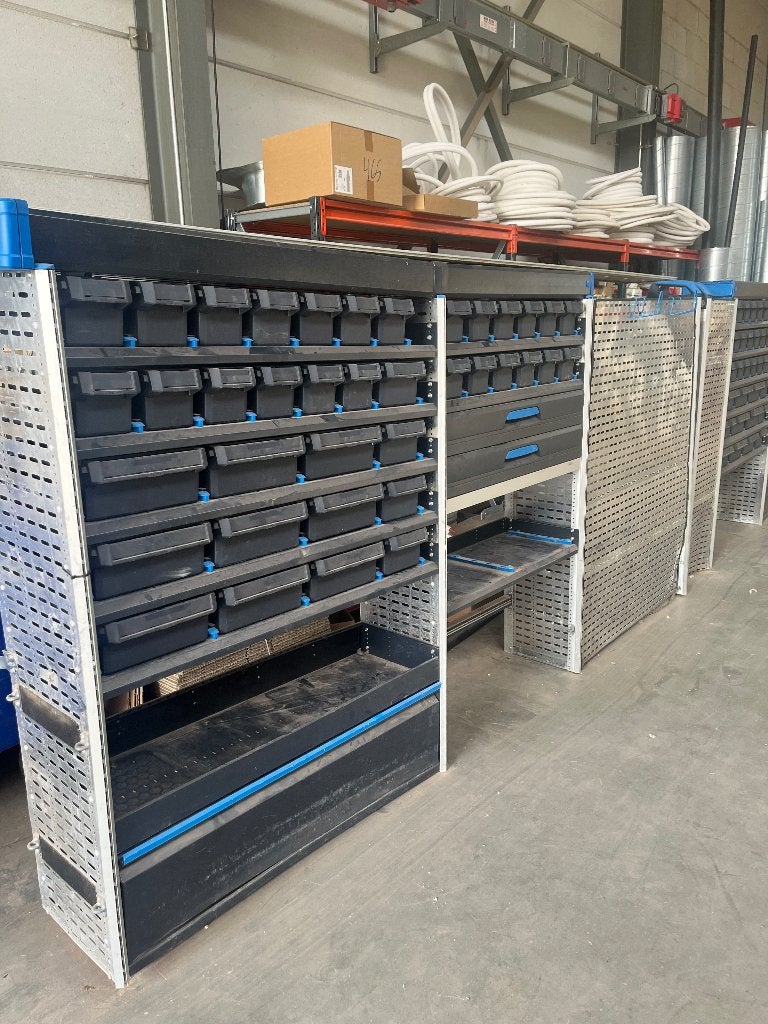 Sortimo bedrijfswagen inrichting, Ophalen, Gebruikt