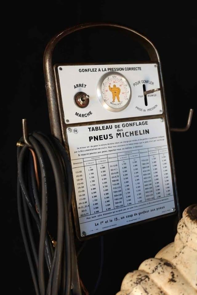 Lot 3 plaques alu Michelin compresseur, Enlèvement ou Envoi, Neuf, Voitures