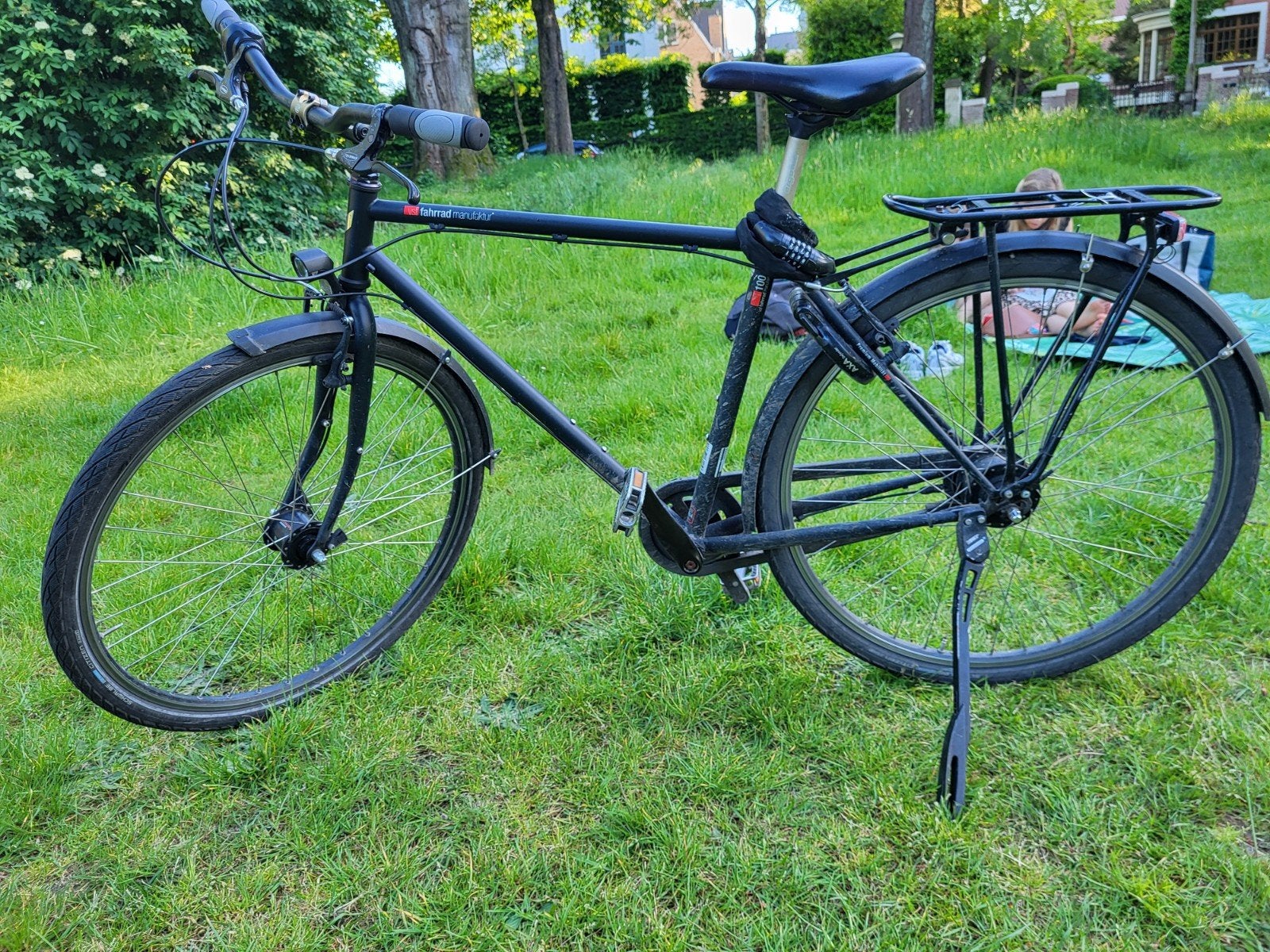 Fahrradmanufaktur t100 trekking fiets, Vélos & Vélomoteurs, Vélos | Hommes | Vélos de sport & Vélo de randonnée, Enlèvement