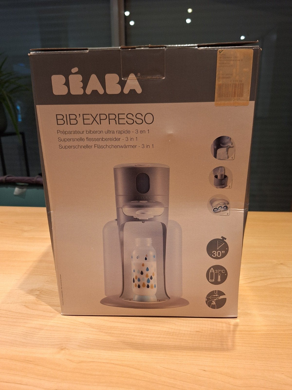 Beaba bib expresso super snelle flessenbereider, Enlèvement, Neuf, Préparateur de repas pour bébé