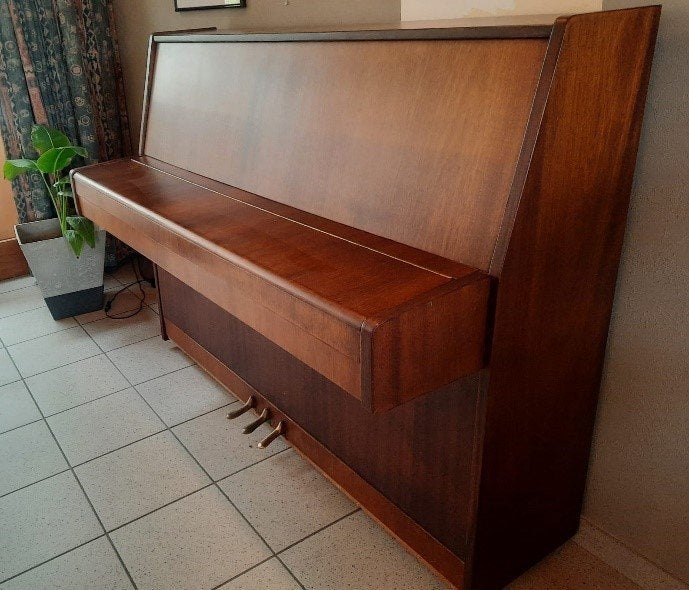 Piano, Ophalen, Gebruikt, Bruin, Piano