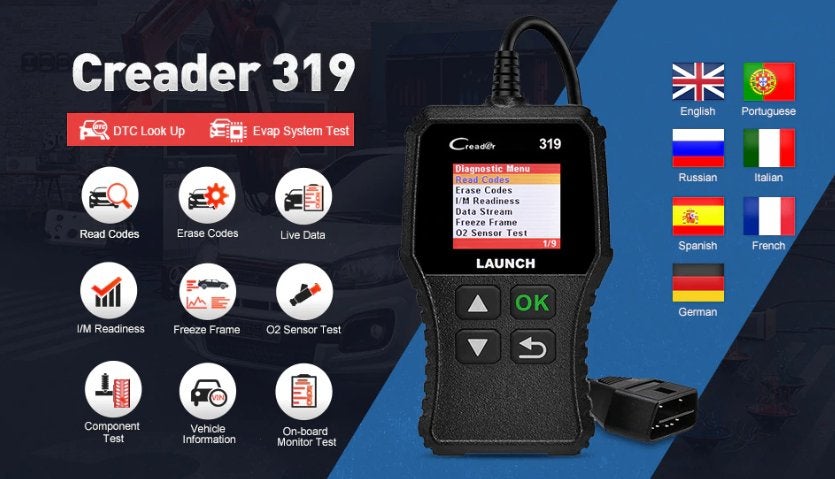 DIAGNOSTIC OBD2 LAUNCH Scanner foutcodelezer, Ophalen of Verzenden, Nieuw
