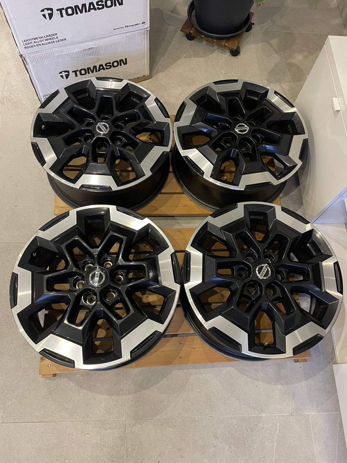 6x114,3 velgen 18 inch/O.E.M. Velgen/zwarte velgen, Ophalen, Zo goed als nieuw