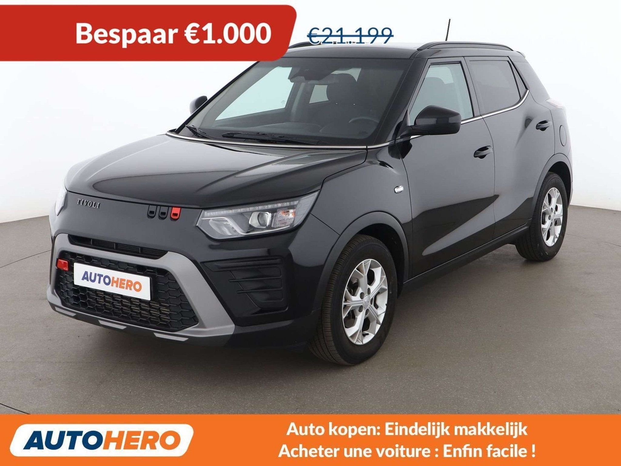 KGM Tivoli 1.5 T-GDi Black (bj 2025, automaat), Auto's, Overige Auto's, https://public.car-pass.be/vhr/6195df51-9a0c-4aa7-9afc-124b35307ad5