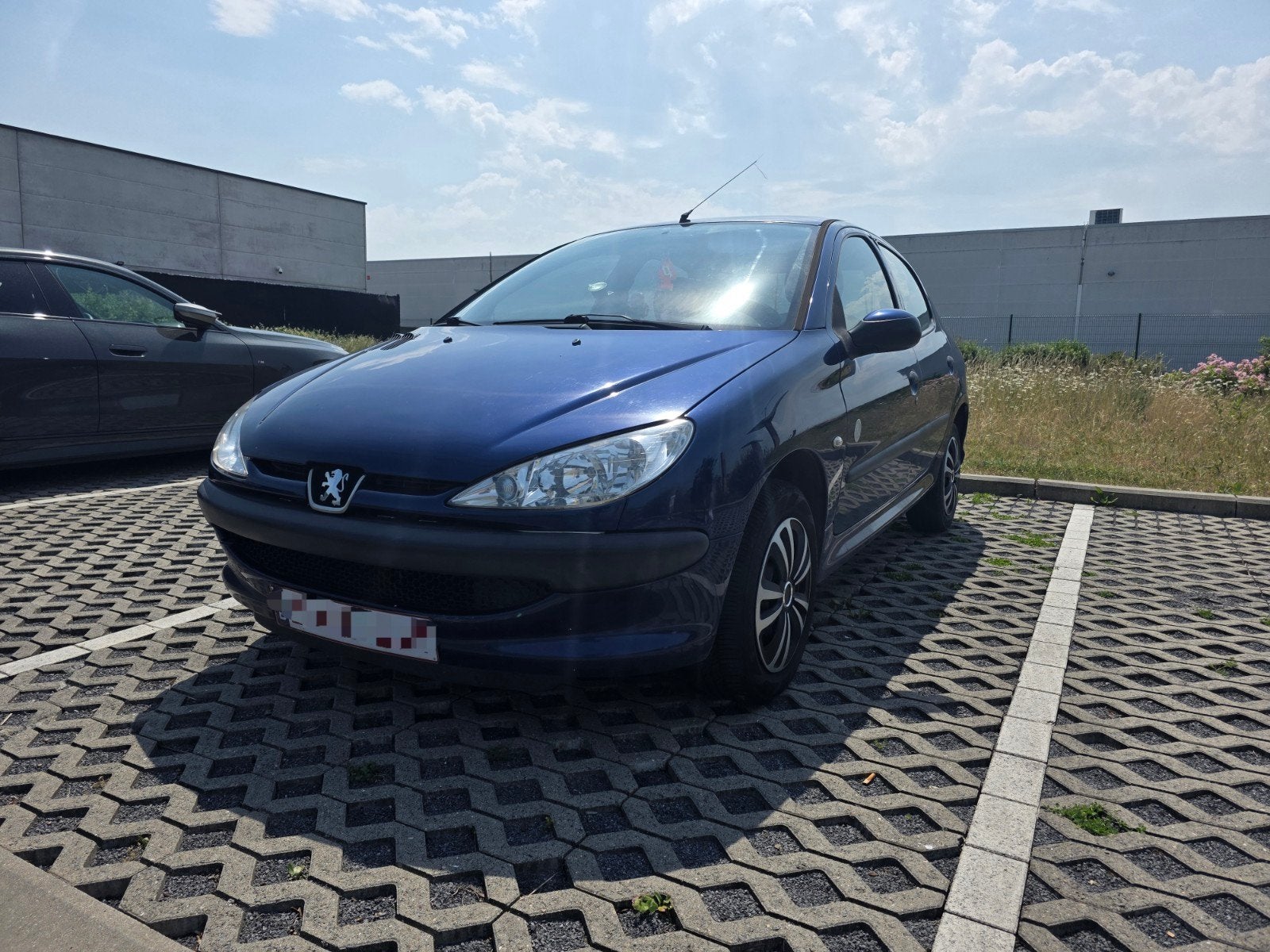 Peugeot 206 - Blauw - Bouwjaar 2005, Auto's, Peugeot, Stof, Blauw, Particulier, Euro 4