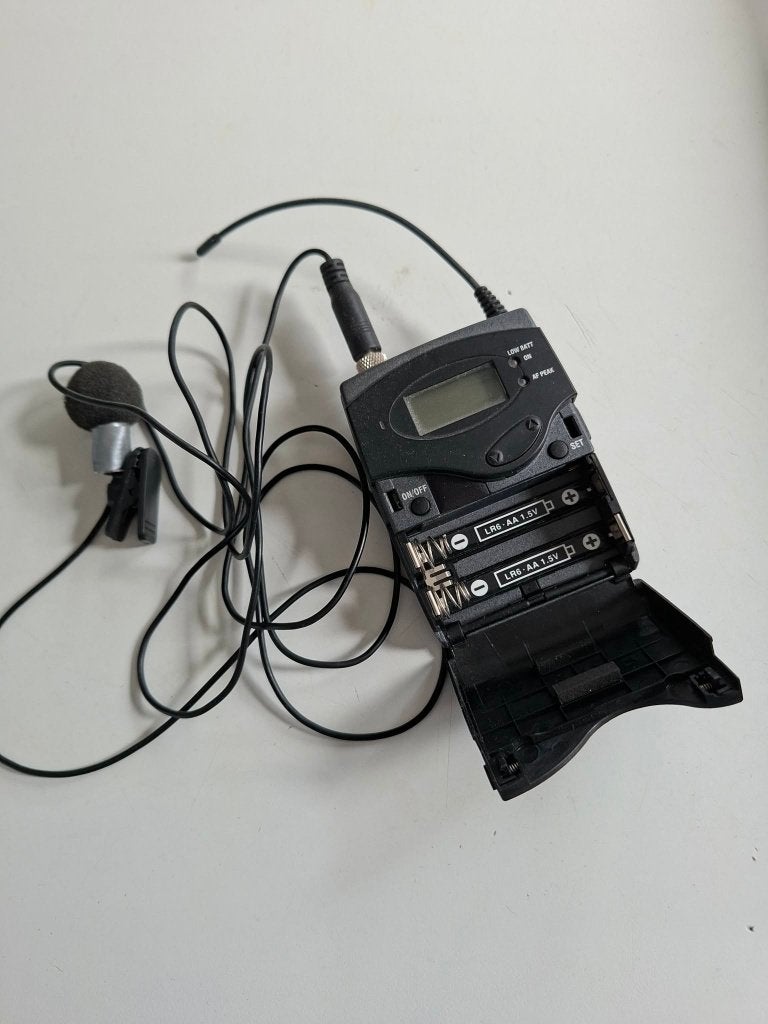 sennheiser bodypack zender ontvanger SK 100 G2, Ophalen, Zo goed als nieuw, Overige systemen, Overige merken