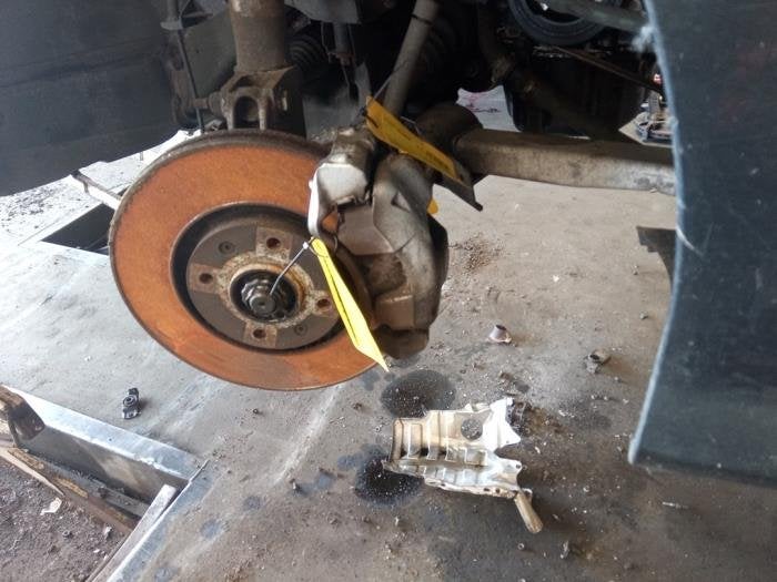 Remklauw (Tang) rechts-voor van een Peugeot 308, Auto-onderdelen, Gebruikt, -, -, -