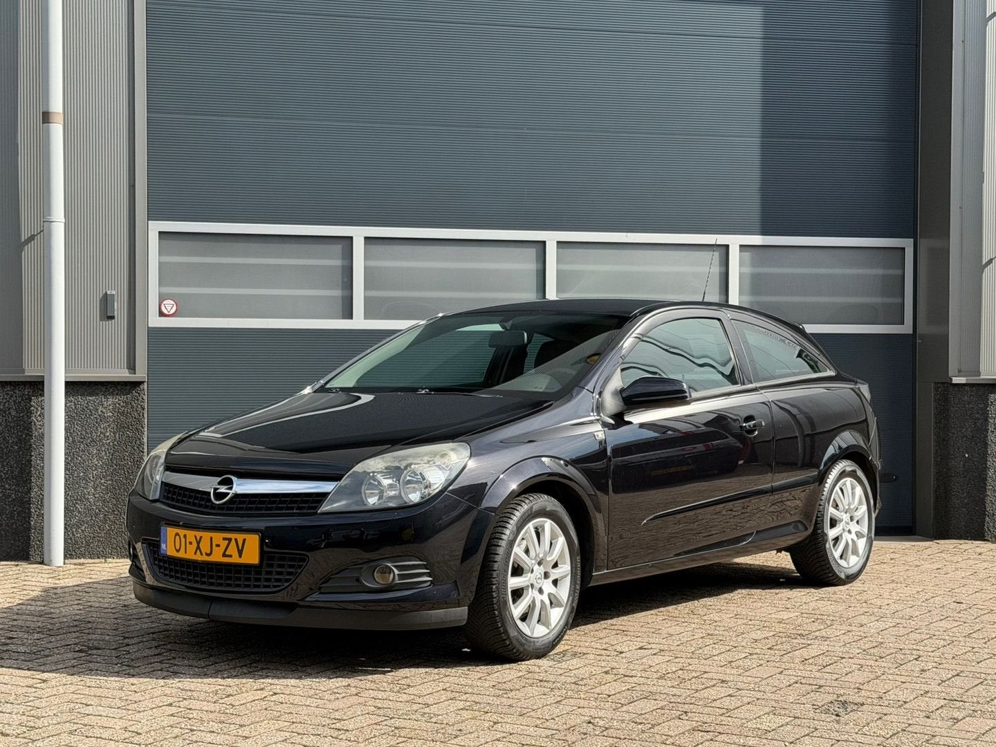 Opel Astra GTC 1.6 bj.2007 Autom|Airco|Coupe|Nap., Auto's, Automaat, Zwart, 151 g/km, Berline