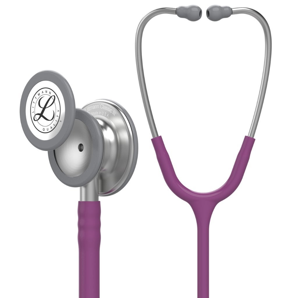 Stéthoscope Littmann Classic III 5831 Prune Professionnel, Envoi, Neuf