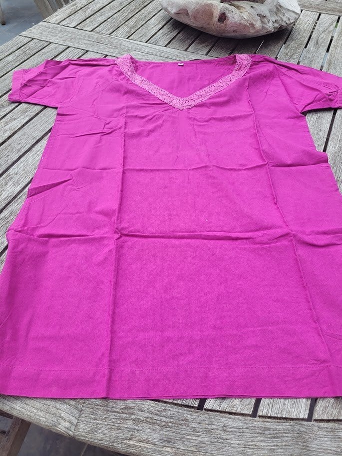 robe de plage tunique, Enlèvement ou Envoi, Comme neuf, Rose, Autres types