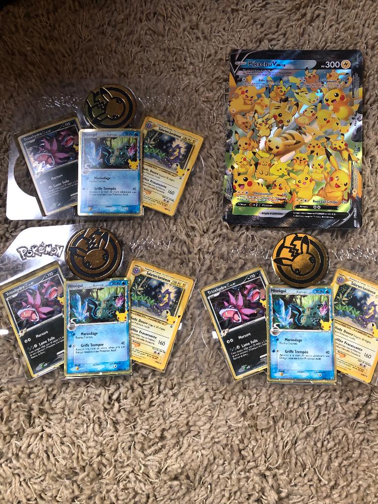 Pokémon-kaart, Ophalen, Nieuw