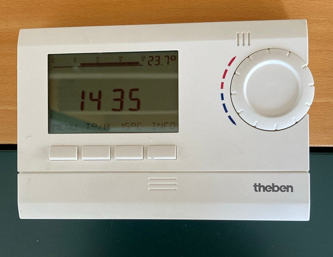 Thermostaat Theben, perfect werkend, Doe-het-zelf en Bouw, Verzenden, Zo goed als nieuw