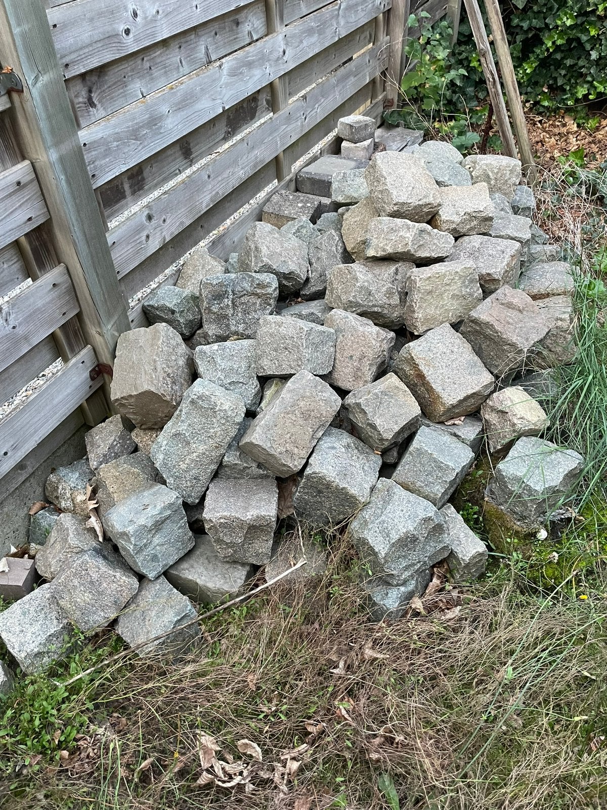 Kasseien, Tuin en Terras, Ophalen, Gebruikt, Grijs, Kei