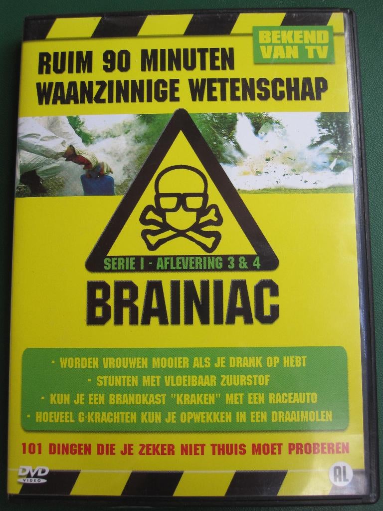 Brainiac Saison 1 - Épisodes 3 et 4, CD & DVD, DVD | Documentaires & Films pédagogiques, Tous les âges, Enlèvement ou Envoi, Comme neuf