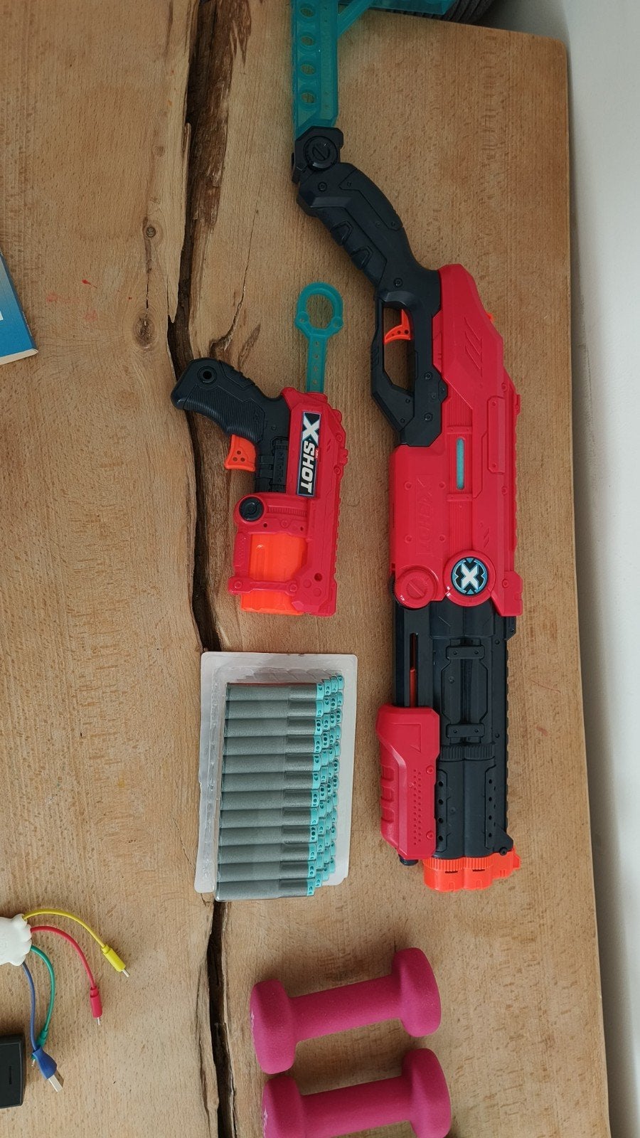 XShot - Fusils à balles en mousse comme Nerf (2 pièces), Enlèvement