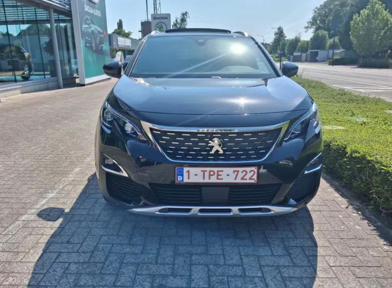 Peugeot 3008 GT-Line, Automaat 1.6L !, Auto's, Automaat, Dealer onderhouden, Euro 6, Zwart