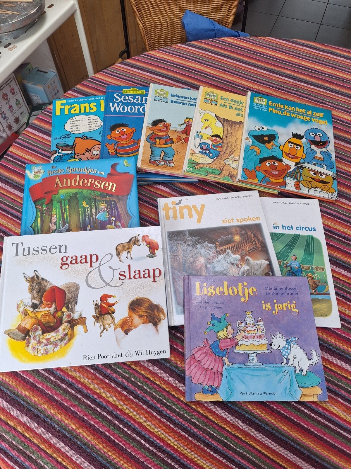properen merendeels vintage boeken oa sesamstraat tiny ..., Enlèvement, Comme neuf, Non-fiction