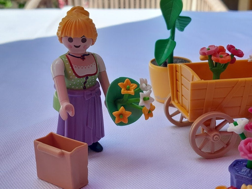 Playmobil City Life 'Fleuriste' 9082, Kinderen en Baby's, Complete set, Overige typen, Ophalen of Verzenden, Zo goed als nieuw