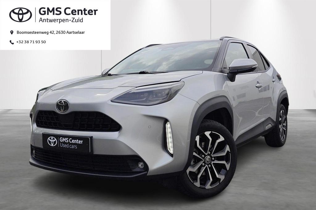 Toyota Yaris Cross 1.5 VVT-ie Hybrid 85kW Executive CVT + Ex, Autos, Argent ou Gris, Achat, 750 kg, https://public.car-pass.be/vhr/fd2cfb6a-b15d-4ed3-a84b-083b7b7677c5