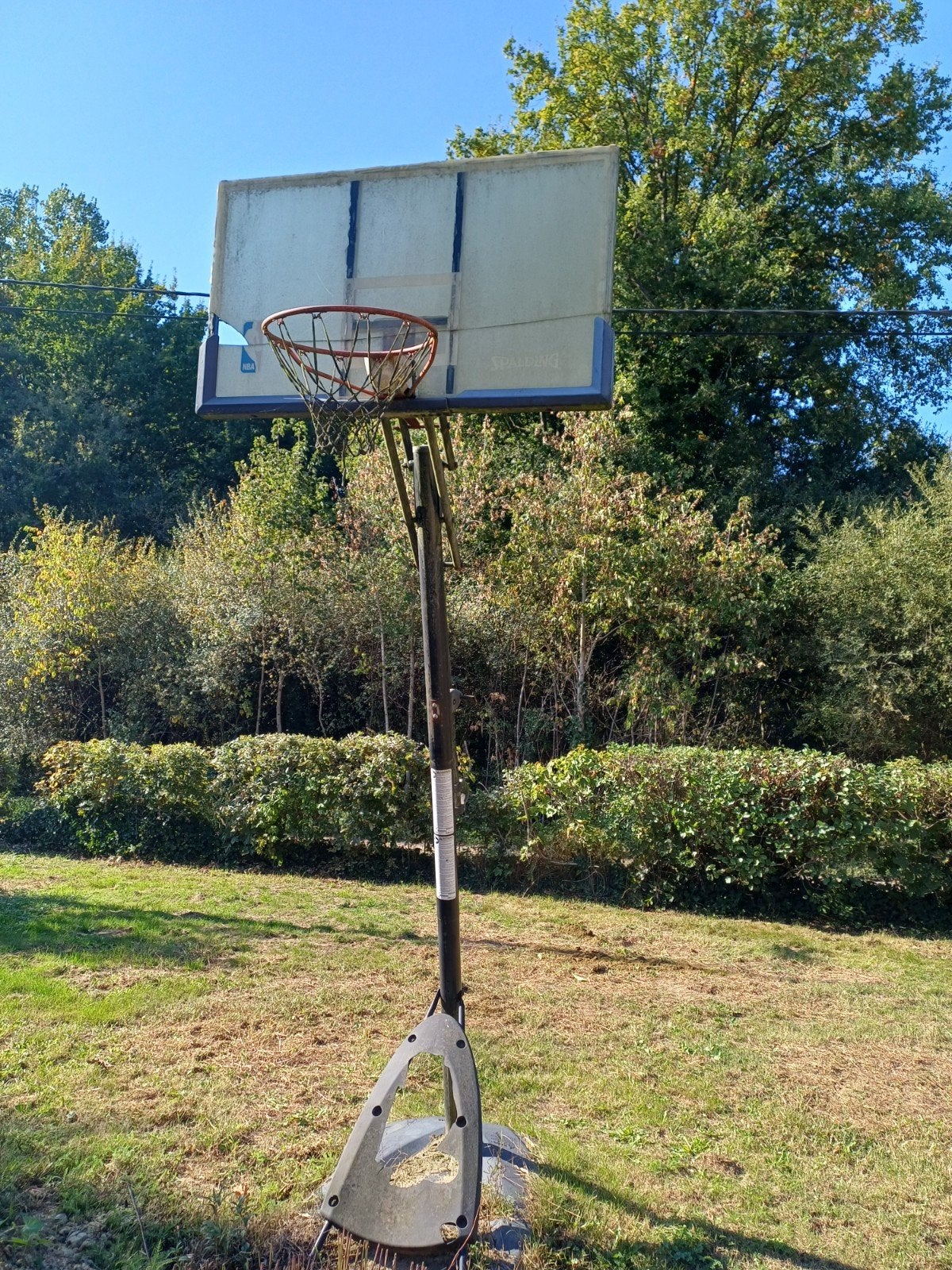 basketbalring gratis!, Ophalen, Gebruikt, Ring, Bord of Paal