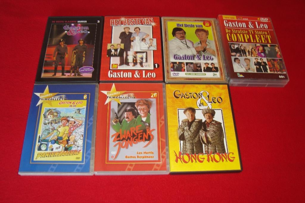 gaston & leo dvd's, Cd's en Dvd's, Ophalen of Verzenden, Komedie