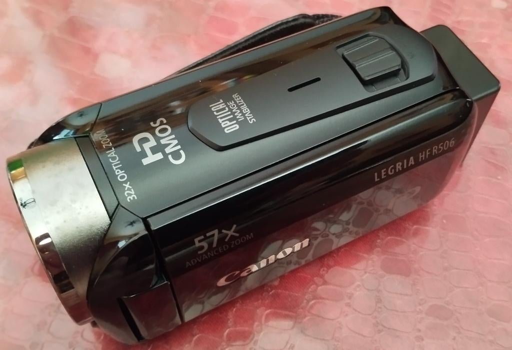 camera canon legria HF R506, Carte mémoire, Enlèvement ou Envoi, Canon, Caméra