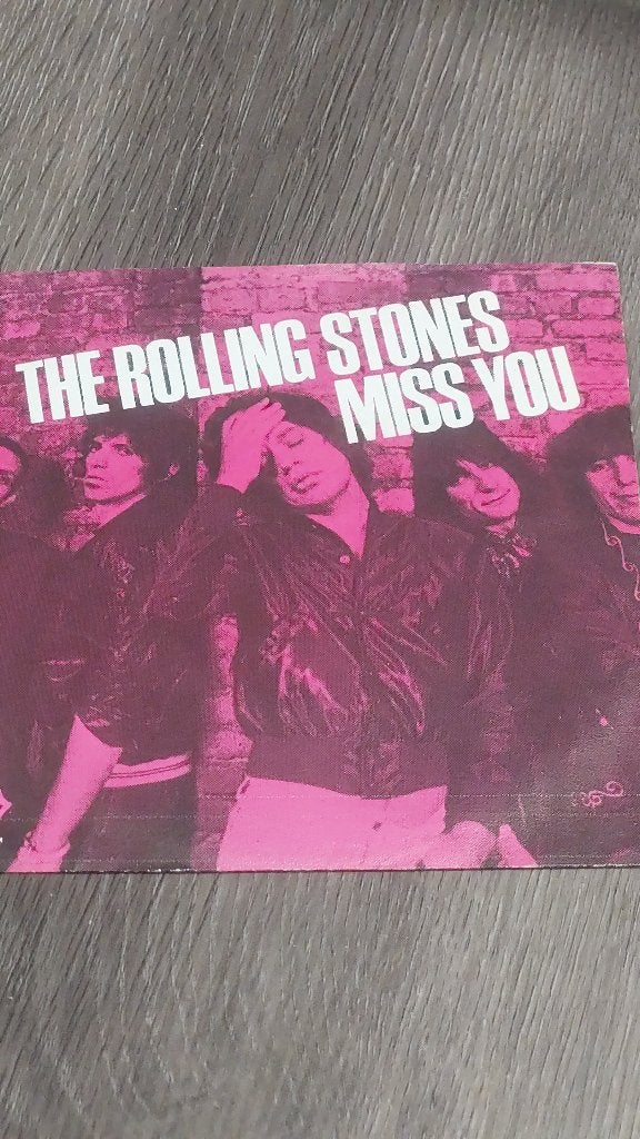 THE ROLLING STONES miss you 45t, Cd's en Dvd's, Vinyl | Rock, Gebruikt, 7 inch, Ophalen of Verzenden, Classic Rock