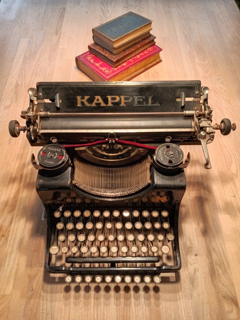 Kappel typemachine - 1922, Diversen, Typemachines, Ophalen, Gebruikt