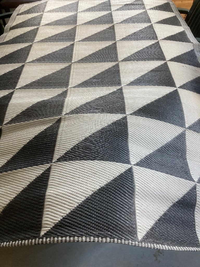 lichtgewicht vloerkleed., Maison & Meubles, Enlèvement, Comme neuf, Blanc, Autres matériaux