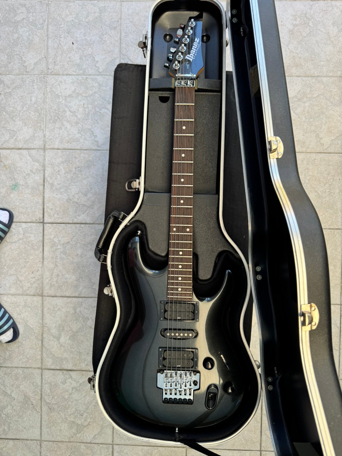Ibanez Ergodyne EDR470 Korea + flightcase, Muziek en Instrumenten, Ophalen, Zo goed als nieuw, Ibanez
