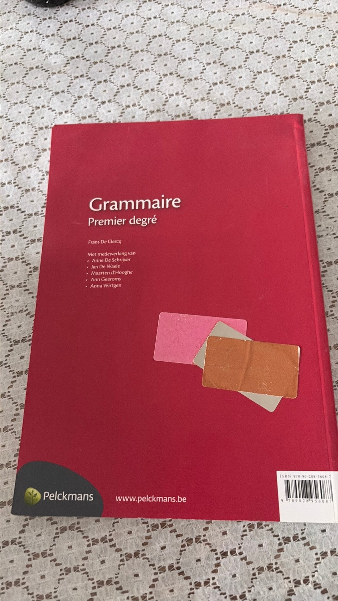 Grammaire Premier degré, Boeken, Ophalen of Verzenden, Zo goed als nieuw, Frans