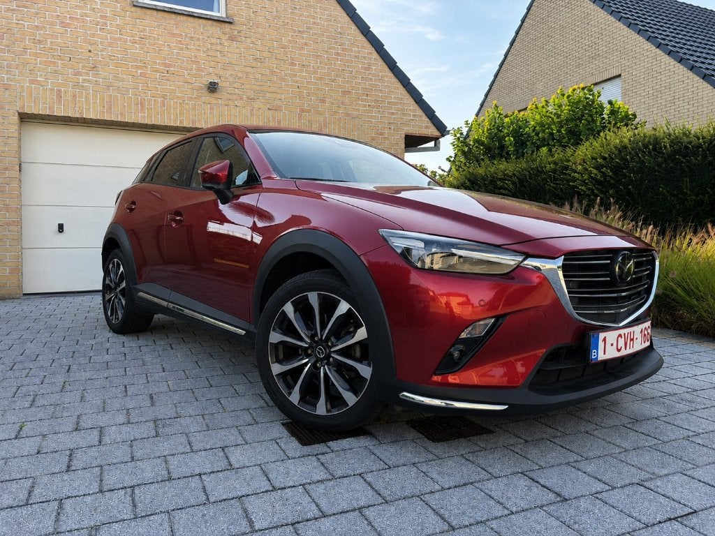 Mazda CX-3 2.0 Hakone Skyactiv automatique à peine 39000 km, Rouge, Achat, Euro 6, Entretenue par le concessionnaire