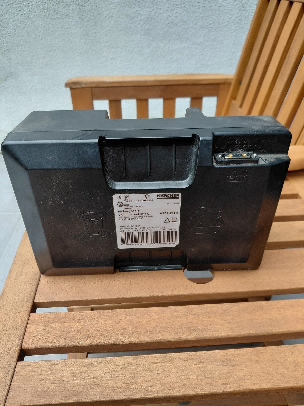 Karcher batterij Lithium Ion 25,9V, Enlèvement ou Envoi