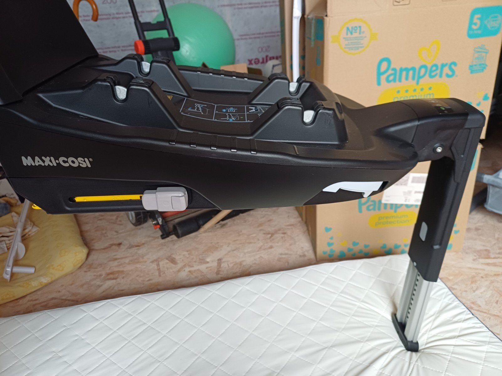 Maxi cosi autostoel + maxi cosi basis, Enfants & Bébés, Comme neuf, Protection latérale, Enlèvement, Isofix