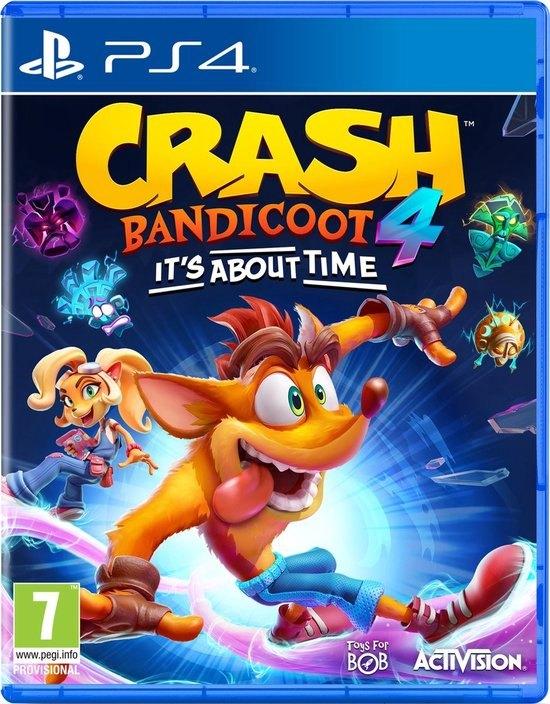 Crash Bandicoot 4 It's About Time, Consoles de jeu & Jeux vidéo, Enlèvement ou Envoi, 1 joueur, À partir de 7 ans, Comme neuf
