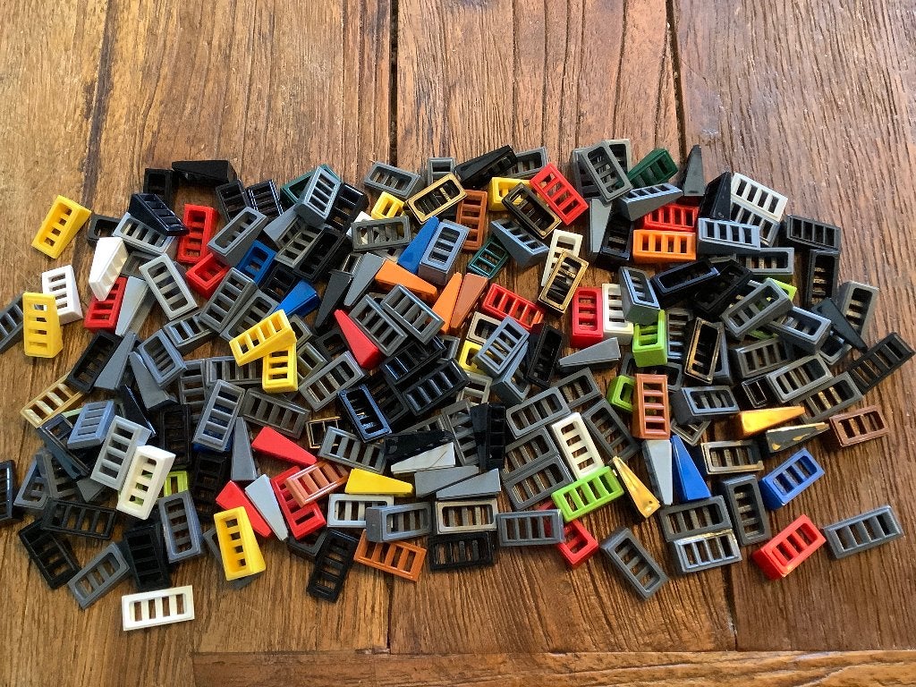 Lego slope grill varia kleuren 244 st / 103-80-3, Enlèvement ou Envoi, Comme neuf, Briques en vrac, Lego