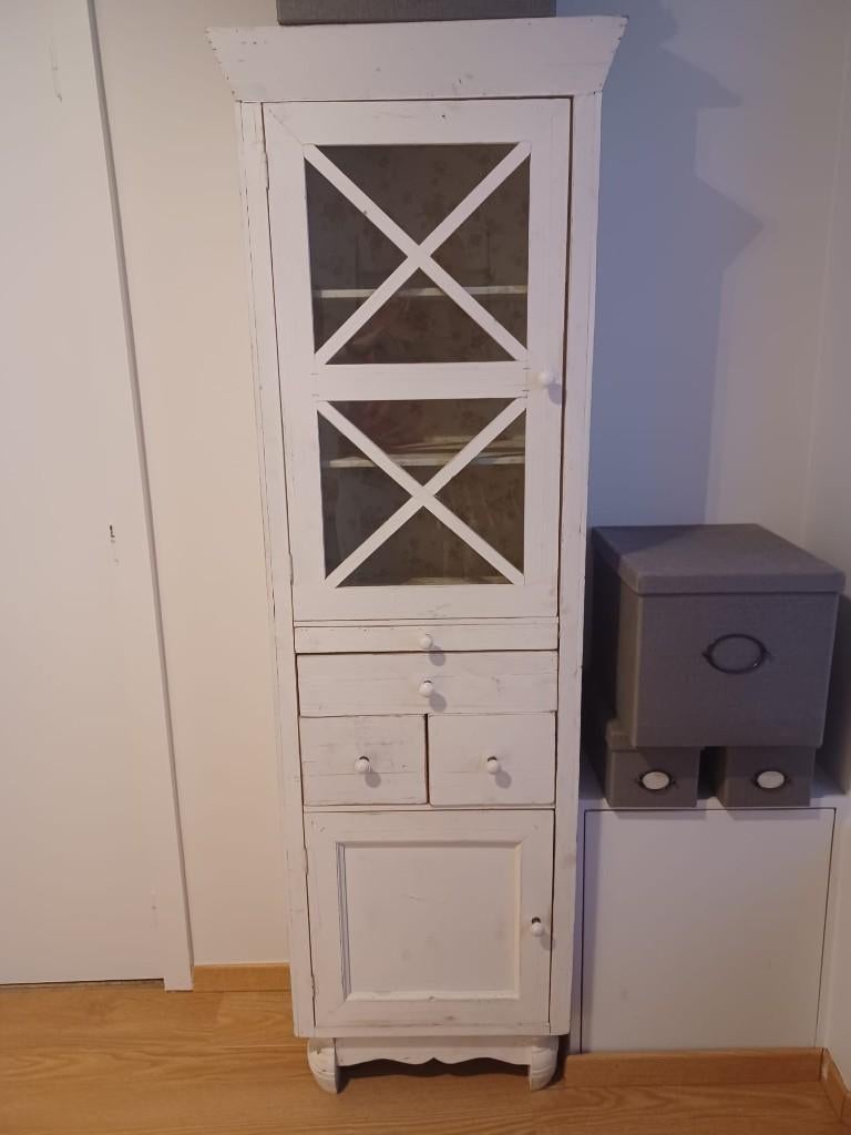 Vitrinekastje, Ophalen, Gebruikt, 50 tot 100 cm, 150 tot 200 cm