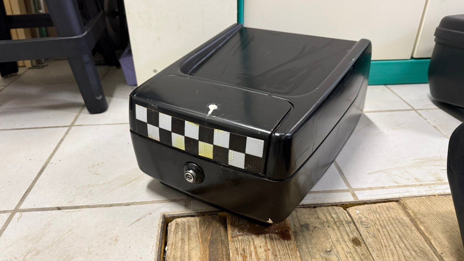 Moto koffer topcase BMW, Motoren, Ophalen, Gebruikt
