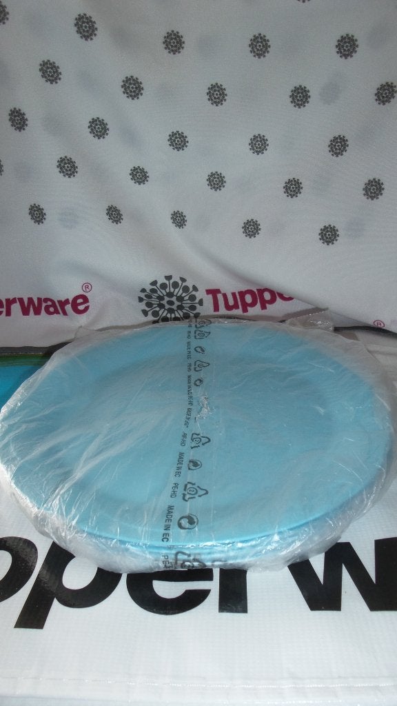 Assiettes de camping/de pique-nique Tupperware, Enlèvement ou Envoi, Neuf, Bleu