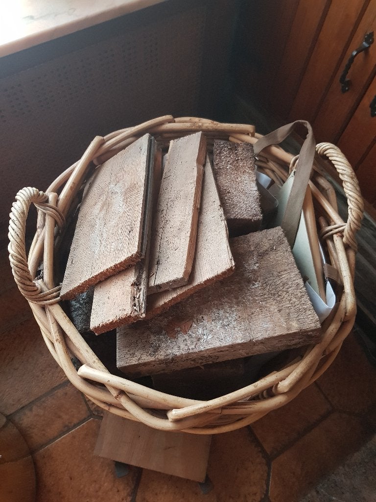 Grote stevige mand, Huis en Inrichting, Woonaccessoires | Schalen en Manden, Ophalen, Zo goed als nieuw, Mand