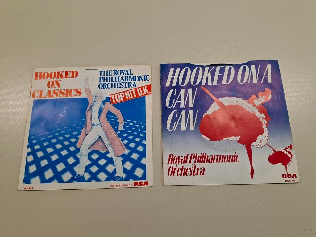 Single vinyle Hooked on Classics, 1981, Enlèvement ou Envoi, Dance, Utilisé, 7 pouces