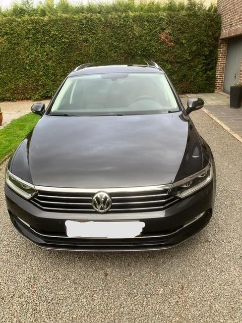 VW Passat 2.0 TDI - BJ 2019 - 99.800km, Auto's, Leder, 142 g/km, Euro 6, Zwart