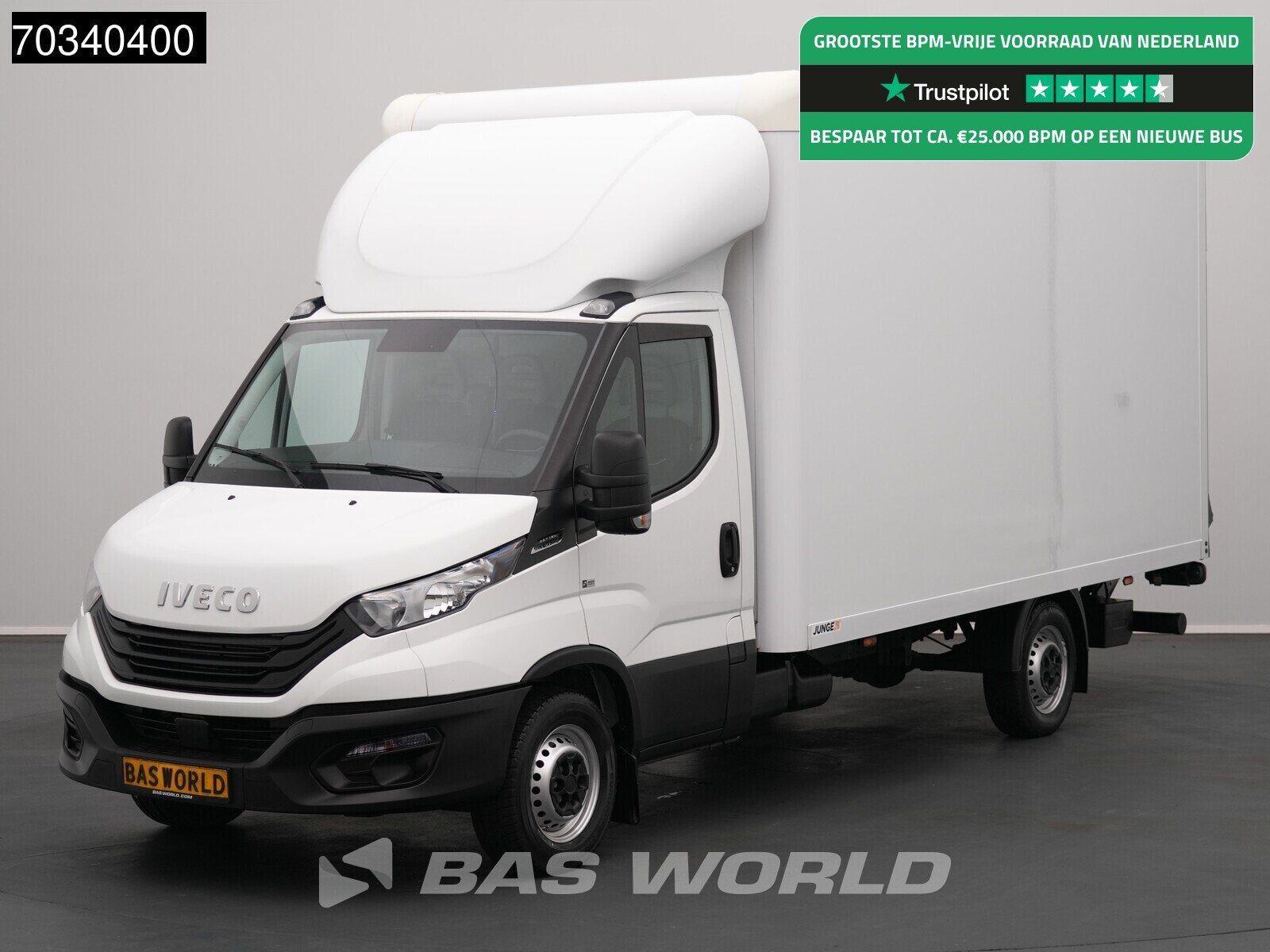 Iveco Daily 35S16 Automaat Bakwagen Laadklep AC/Climate Came, Auto's, Automaat, Stof, Gebruikt, Euro 6