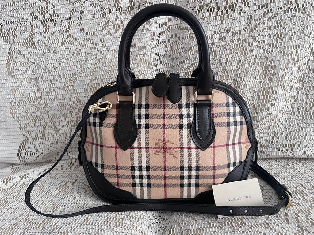 BURBERRY tas Haymarket model als nieuw, Ophalen of Verzenden, Zo goed als nieuw