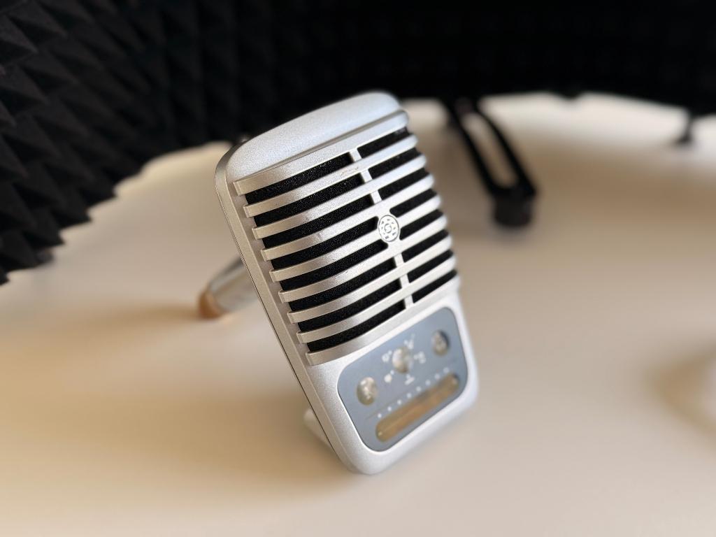 Shure MV51 Motiv condensor microfoom + reflectiefilter, Enlèvement ou Envoi, Comme neuf