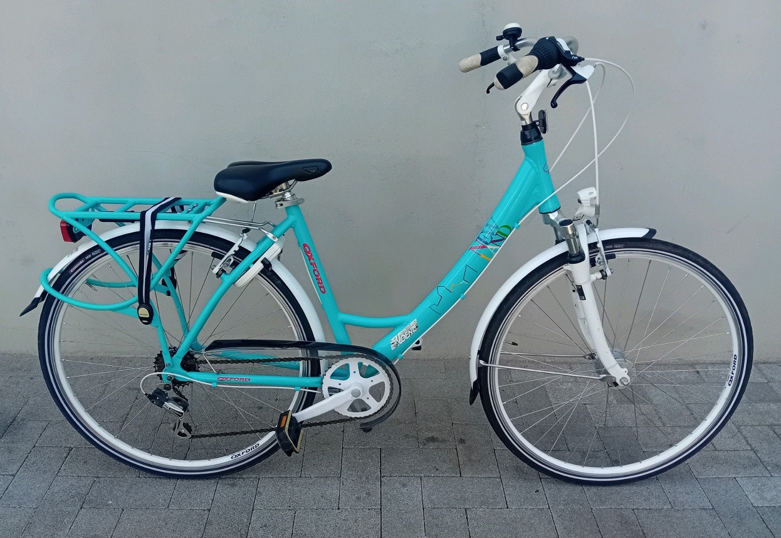 Meisjesfiets damesfiets Oxford Newland 28inch 6speed 50cm 🚴, Velgrem, (Extra) lage instap, 47 tot 50 cm, Zo goed als nieuw