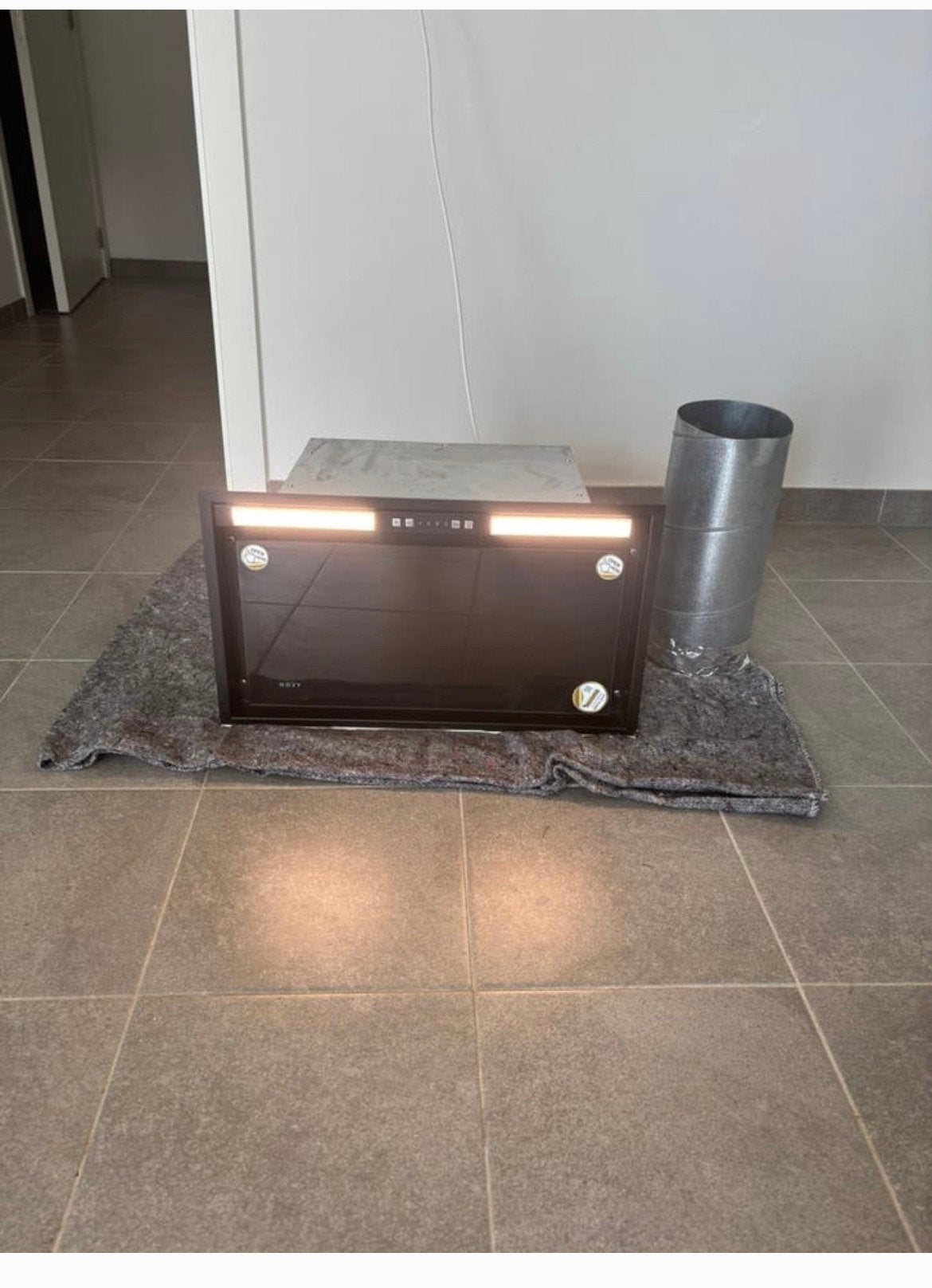 Inbouw dampkap, Electroménager, Hottes, Enlèvement, Recyclage, Encastré, 400 à 600 m³/h