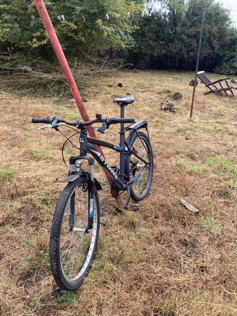 Jongensfiets ( ongeveer voor 15/16 jaar ), Fietsen en Brommers, Ophalen, Gebruikt