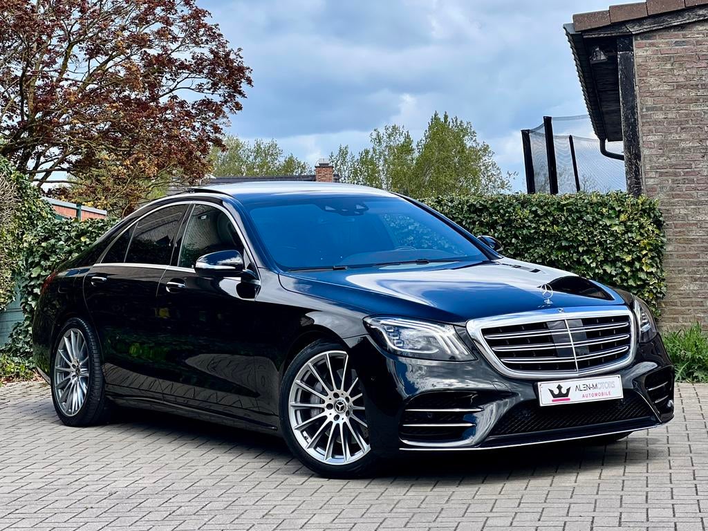 Mercedes S350d 4Matic AMG - Garantie - Euro 6d, Automaat, 2925 cc, 109 g/km, Zwart