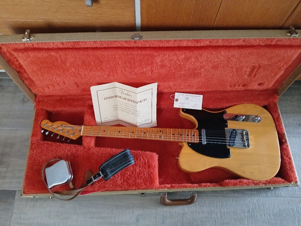 Fender telecaster 52 reissue 1996, Ophalen of Verzenden, Gebruikt, Solid body, Fender